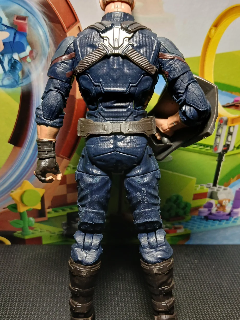Marvel Legends Captain America Action Hero Figure with Shield - Kids Toys